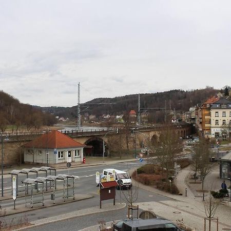 Appartamento Elbtalblick Koenigstein Im Deutschen Haus Esterno foto